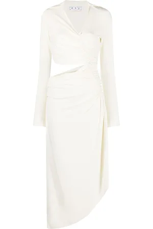 OFF-WHITE Abito midi drappeggiato