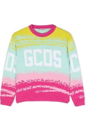GCDS Maglione con design color-block