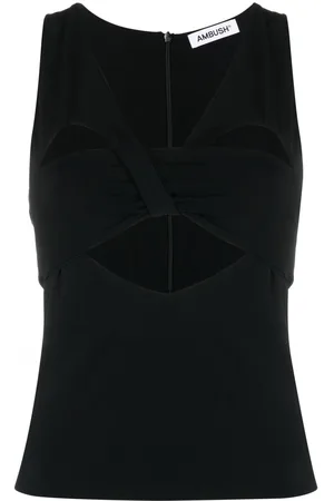 AMBUSH Top smanicato con dettaglio cut-out a cuore