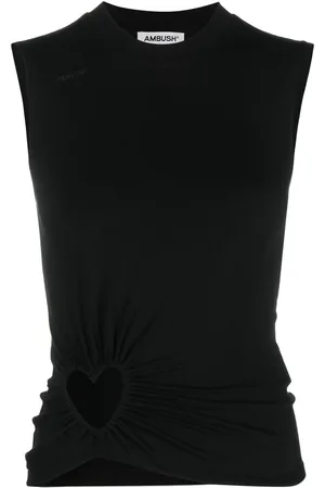 AMBUSH Top smanicato con dettaglio cut-out a cuore