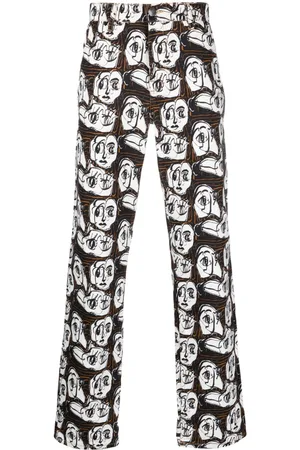 Charles Jeffrey Loverboy Pantaloni con stampa grafica