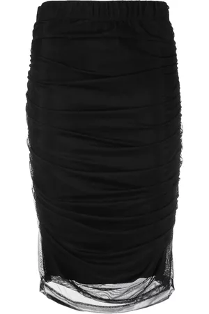 DKNY Donna Gonne - Gonna con ruches - Nero