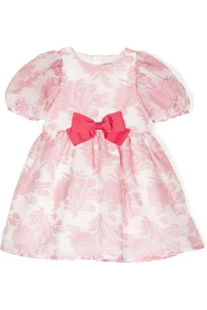 HUCKLEBONES LONDON Abito a fiori con maniche a palloncino