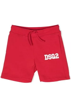 Dsquared2 Shorts sportivi - Shorts sportivi con stampa - Rosso