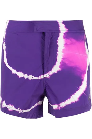 OFF-WHITE Bermuda con fantasia tie dye