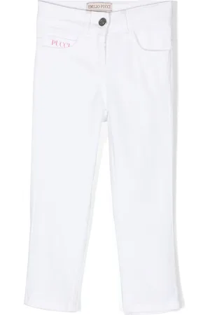 PUCCI Junior Pantaloni taglio comodo con applicazione