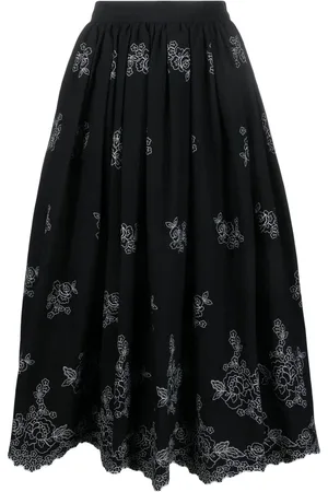 Erdem Gonna midi Fiona a fiori