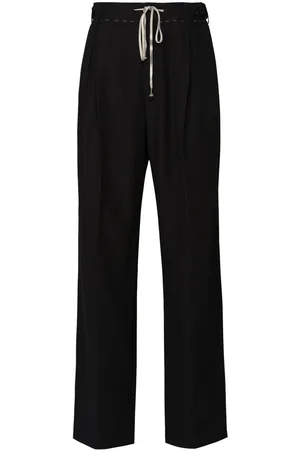 Maison Margiela Pantaloni dritti moiré