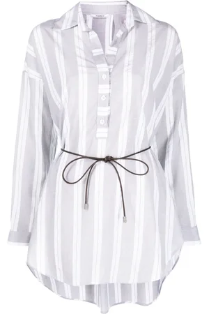 PESERICO SIGN Camicia a righe oversize