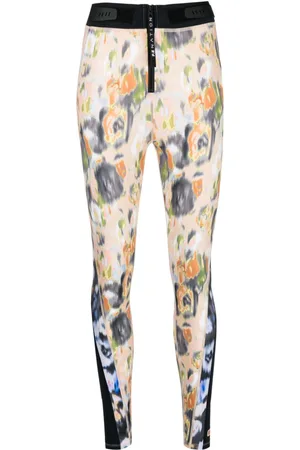 P.E Nation Leggings a vita alta con stampa grafica