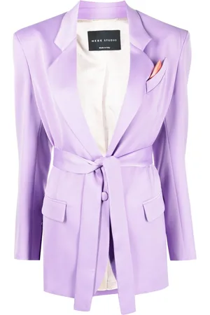 HEBE STUDIO Blazer con cintura