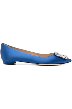 Manolo Blahnik Ballerine con fibbia Hangisi