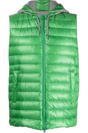 HERNO Gilet imbottito con cappuccio