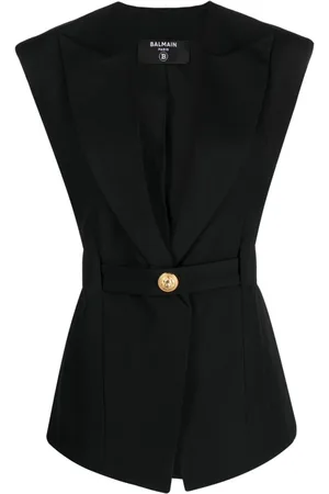 Balmain Giacca monopetto smanicata