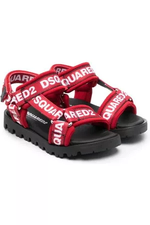 Dsquared2 Bambino Sandali - Sandali con stampa - Rosso