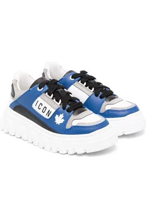 Dsquared2 Sneakers - Sneakers con inserti a contrasto - Blu