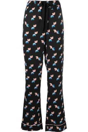 Diane von Furstenberg Pantaloni Veronica con stampa geometrica