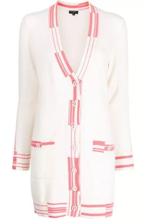 CHANEL Donna Abbigliamento vintage - Cardigan con logo CC Pre-owned anni 2000 - Bianco