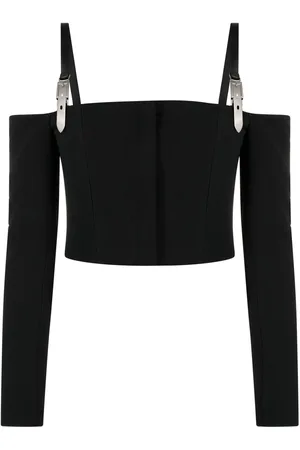 DAVID KOMA Top corto con spalle scoperte
