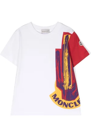 Moncler T-shirt con stampa grafica