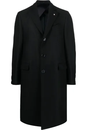 LARDINI Cappotto monopetto