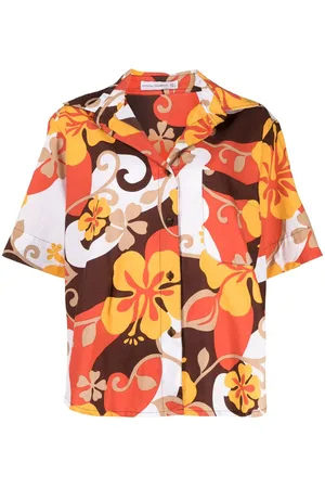 FAITHFULL THE BRAND Camicia Hula a fiori