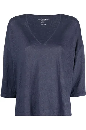 Majestic Top con scollo a V