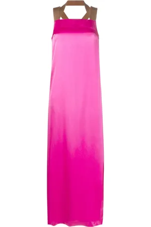 ALYSI Satin long dress