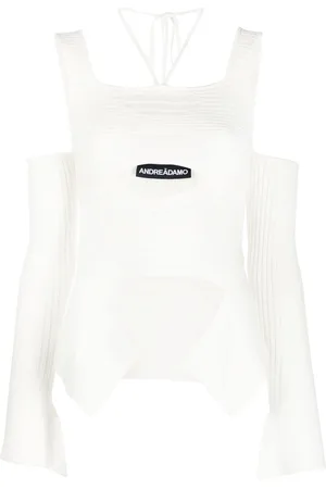ANDREADAMO Top con dettaglio cut-out