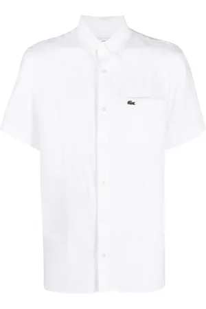 Lacoste Camicia con ricamo