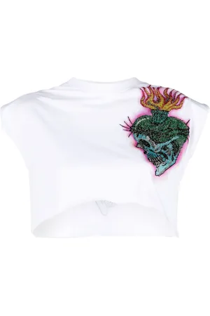 Philipp Plein T-shirt Love Tattoo corta