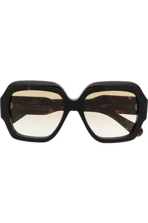 Chloé Occhiali da sole - Occhiali da sole oversize - Marrone