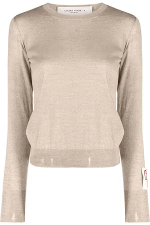Golden Goose Maglione con effetto vissuto