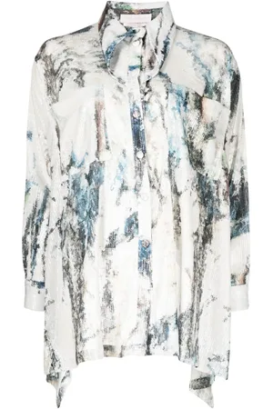 Saiid Kobeisy Gonna asimmetrica con paillettes