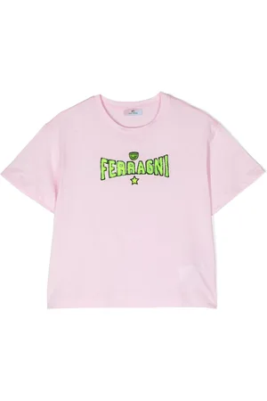 Chiara Ferragni T-shirt con ricamo