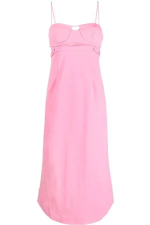 Simkhai Abito midi con cut-out - Rosa