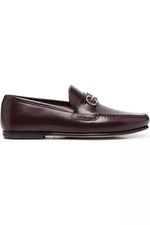 Salvatore Ferragamo Mocassini Galileo con applicazione - Marrone