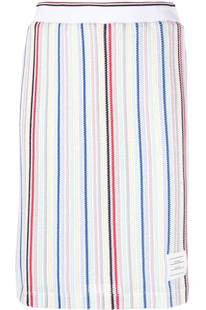 Thom Browne Gonna dritta a righe