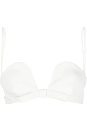 BLANCA Top corto con fiocco