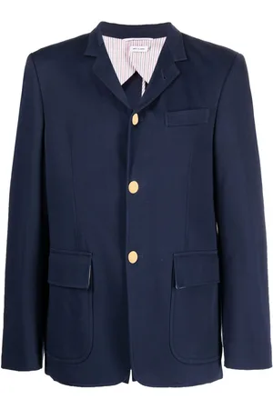 Thom Browne Blazer sartoriale con dettaglio RWB