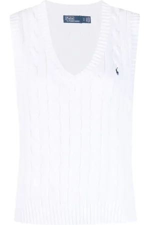 Ralph Lauren Gilet Polo Pony con scollo a V