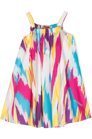 Missoni Abito svasato con stampa a zigzag