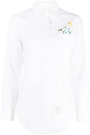 Thom Browne Camicia con ricamo
