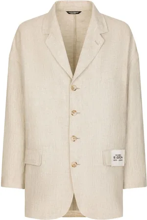 Dolce & Gabbana Blazer monopetto con applicazione
