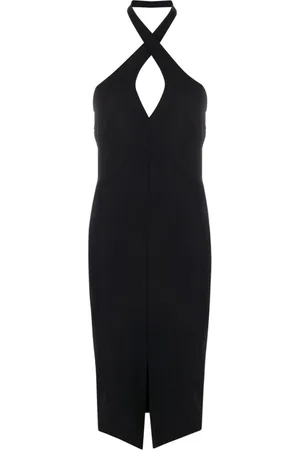 CHIARA BONI Abito midi con dettaglio cut-out