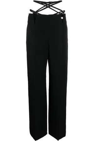 DION LEE Pantaloni dritti V-Wire