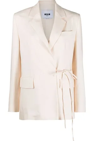 Msgm Blazer monopetto con nodo