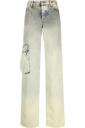 OFF-WHITE Jeans a gamba ampia Toybox Laundry