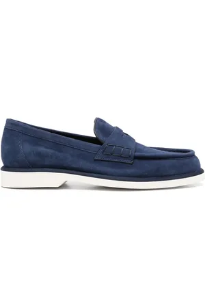 santoni Mocassini con punta smussata