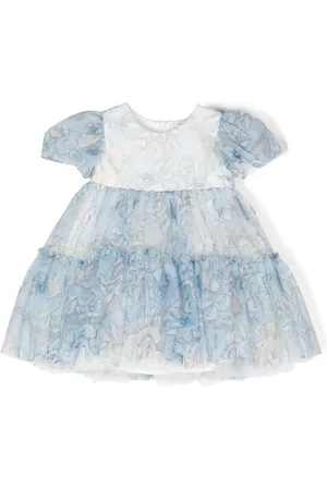MONNALISA Abito Little Princess con balze